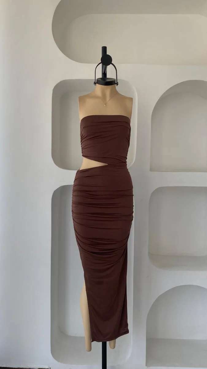 VESTIDO ZOE STRAPLESS: