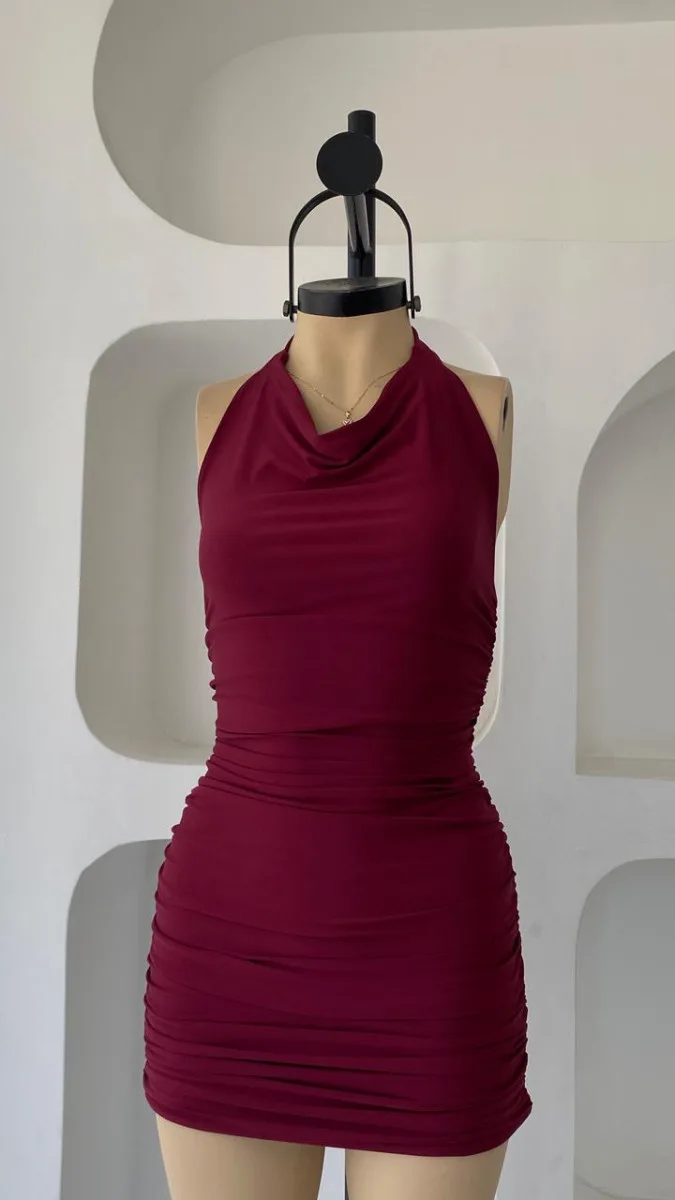 Vestido Margaret corrugado
