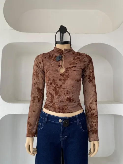 TOP CLARA ENCAJE