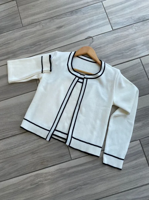 Cardigan Bicolor Hilo