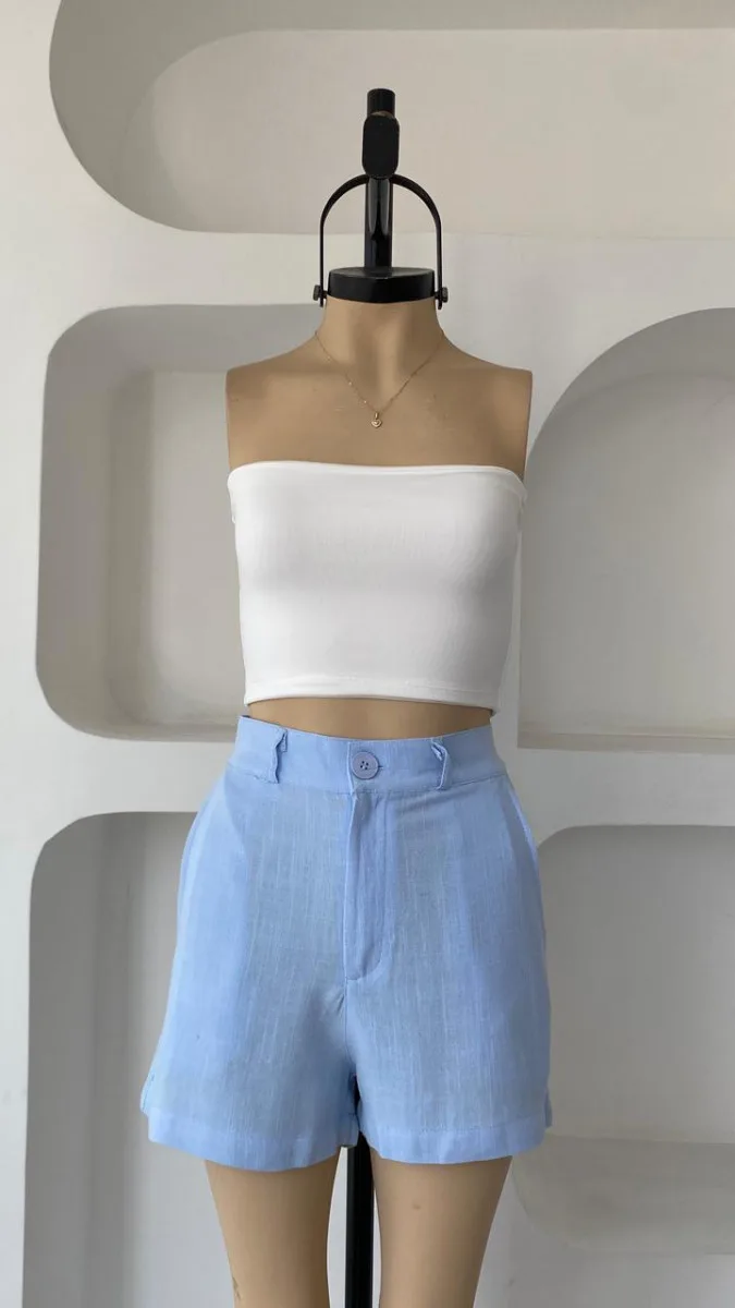 SHORT CHLOE LINO