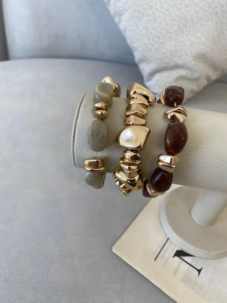 BRAZALETE AURA DORADA
